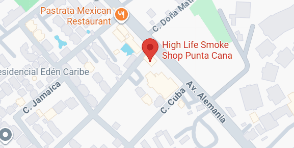 Map showing High Life Smoke Shop location.